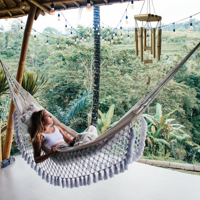 Campanales de viento de bambú con tonos increíblemente profundos para jardín de jardín 2