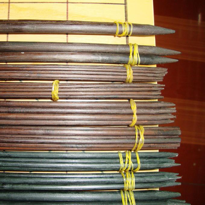 Bastones largos de bambú baratos para jardinería de plantas Bastones de flores de bambú para uso de plantas 3