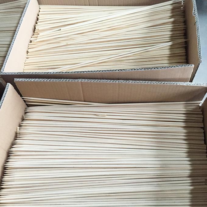 Bastones largos de bambú baratos para jardinería de plantas Bastones de flores de bambú para uso de plantas 5