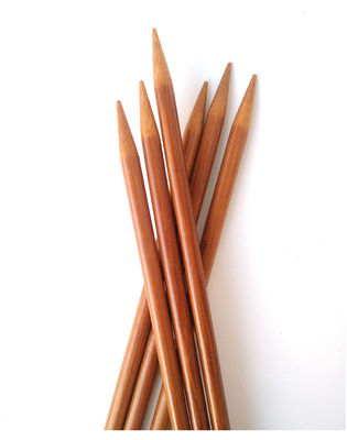 Juego de Agujas de Tejer de Bambú Carbonizado Multifuncional para Principiantes