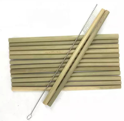 Paja de bambú disponible del calibre de menor importancia biodegradable los 20cm de encargo