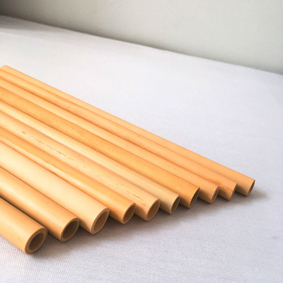 Paja de bambú el 19cm disponible de bambú natural reutilizable para el cóctel del café