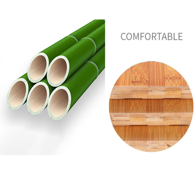 suelo de madera natural del suelo de bambú sólido superficial liso de 15m m