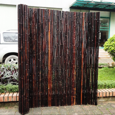Color natural de Bamboo Roller Paneling de la cerca durable del jardín del cuarto de niños del jardín