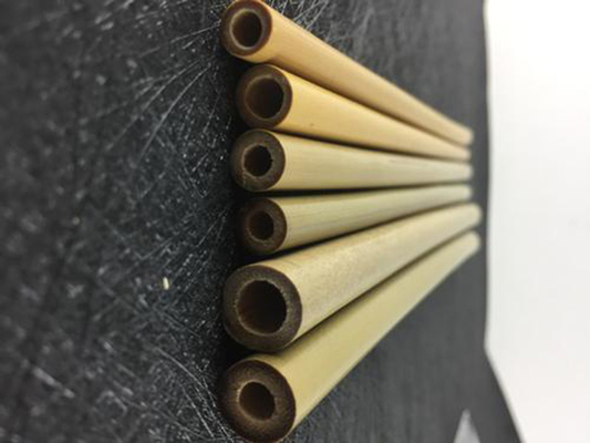 Paja de bambú disponible del calibre de menor importancia biodegradable los 20cm de encargo