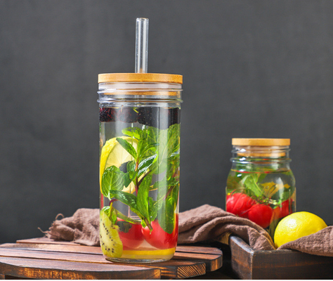 La vela del tarro de Ring Bamboo Jar Lid Storage del silicio sacude las tapas herméticas de bambú