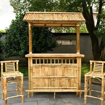 Puerta al aire libre interior de Tiki Bars With Cabinet And de la playa del partido