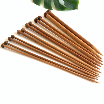 12Pcs fijó agujas que hacían punto de la circular de bambú ligera escoge hacer punto acentuado para hacer punto hecho a mano de DIY
