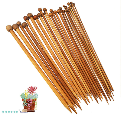 sistema de bambú circular de bambú de los ganchos de ganchillo de las agujas que hacen punto 12pcs