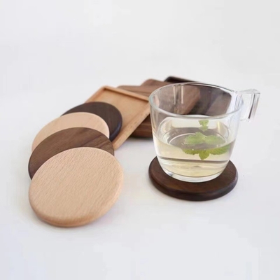tabla anti Mat For Succulent Plant Pots del rasguño del platillo de bambú de la planta de los 9cm