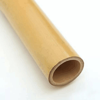 Participaciones de bambú naturales puras de poste del bambú de Moso de 3 pulgadas para el amarillo de la decoración de la planta