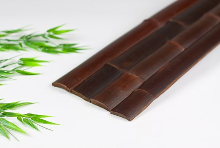 220cm Pollas de bambú crudo negro Pollas de bambú natural Barniz Superficie lisa