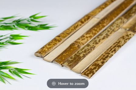Los artes decorativos naturales hacen los listones a mano de bambú materiales para los muebles del marco