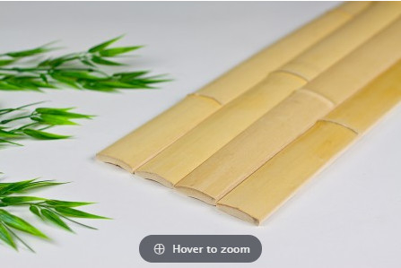 Bastones sólidos de bambú de Tonkin postes el 150cm del diámetro de bambú natural de la longitud los 3cm