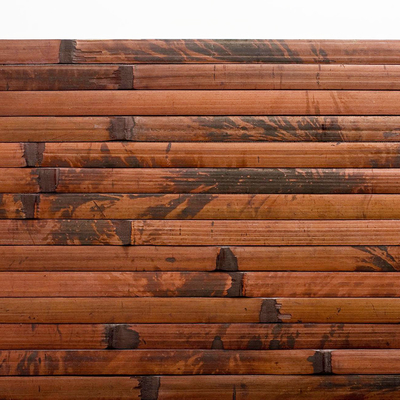Revestimiento de madera de bambú de los listones de bambú naturales del Wallcovering para el restaurante casero