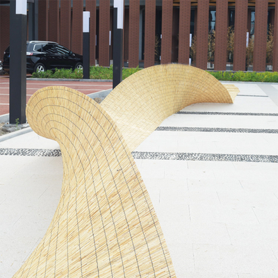 Peso de mimbre natural Willow Fence For Yards Privacy de Panels Roller Light de la cerca