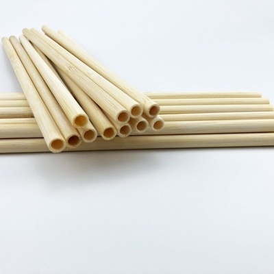 Straw With Customized Laser Label de consumición de bambú natural reutilizable registra biodegradable