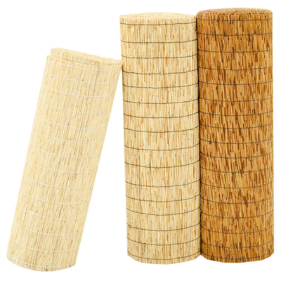 Rodillo natural amistoso de los paneles de Eco de la cerca de lámina rodada decorativa ligera para la yarda