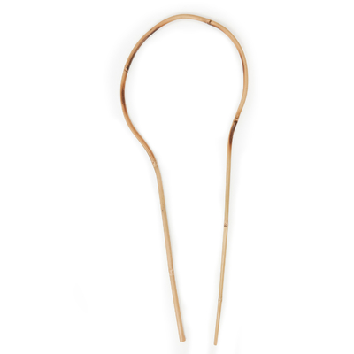 El bambú de la materia prima del 100% estaca los 6m que los aros de la forma de U Handcrafted la flor de la ayuda del enrejado