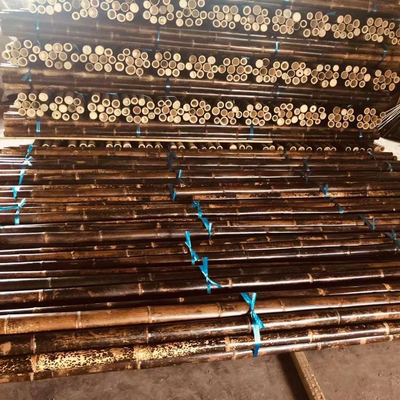 los 4cm hasta los 20cm Tonkin postes de bambú crudos carbonizaron rojo verde negro modificado para requisitos particulares