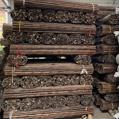 los 4cm hasta los 20cm Tonkin postes de bambú crudos carbonizaron rojo verde negro modificado para requisitos particulares