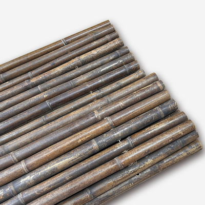 Pantalla de bambú rodada casera que cerca el revestimiento de madera de bambú decorativo del jardín del patio trasero