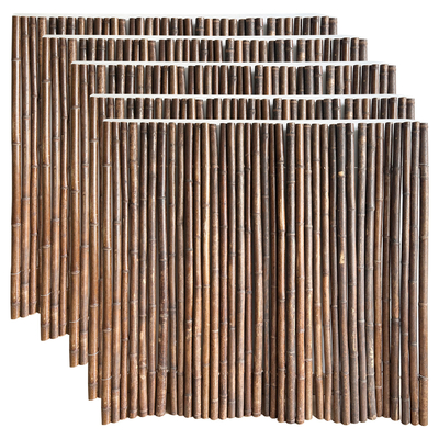 rollo de bambú del 150x180cm que cerca la cerca de bambú decorativa del patio trasero del balcón del enrejado