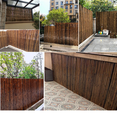 pantalla de bambú de los 2x1.5m que cerca el jardín de artesonado de bambú de Decotative del patio trasero