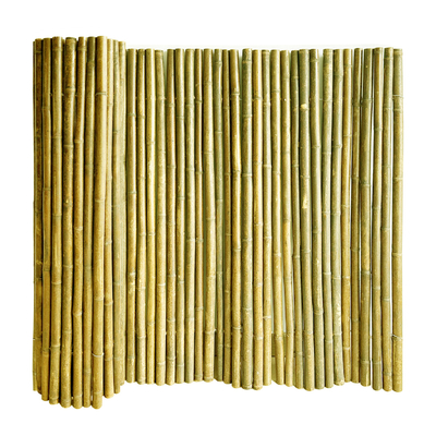 Cercado de bambú el 1.5x1.5m decorativo hecho a mano natural del balanceo del patio trasero de la cerca