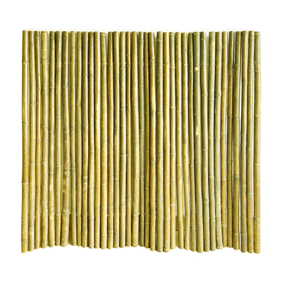 Cercado de bambú el 1.5x1.5m decorativo hecho a mano natural del balanceo del patio trasero de la cerca