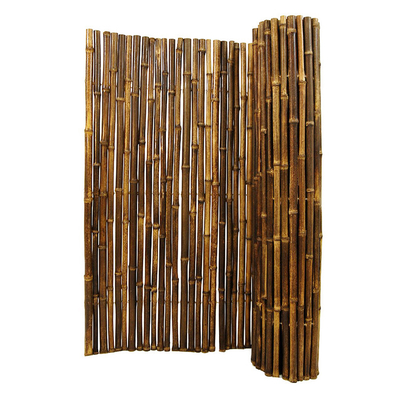 Cercado de bambú el 1.5x1.5m decorativo hecho a mano natural del balanceo del patio trasero de la cerca