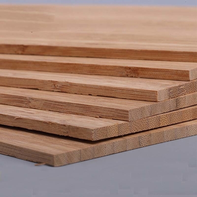 Lamina horizontal de la prenda impermeable del lustre del suelo de bambú sólido amistoso de Eco la alta carbonizó