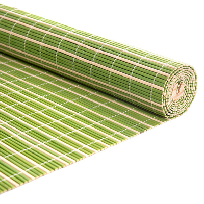 Privacidad de interior de bambú Roller ciego con elevación, anti-UV impermeables cortinas de bambú