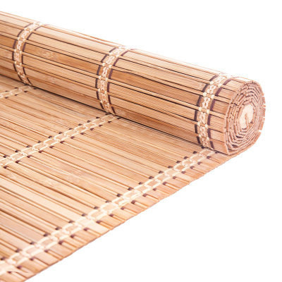 persianas de bambú del rodillo del 1m ambientalmente de las sombras del rodillo manual de bambú de la pérgola