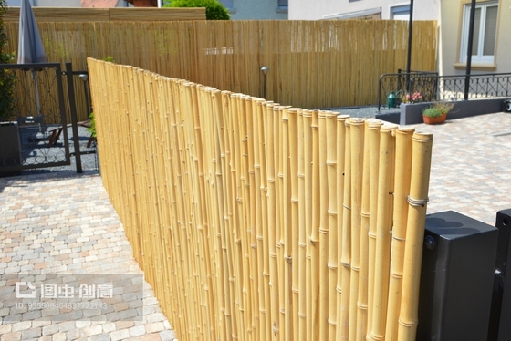 Kit de cercas de bambú moderno, cercado de jardín DIY y divisor de patio