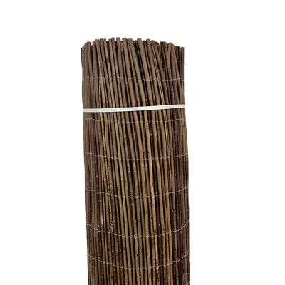 Cerco de privacidad de sauce natural para balcón exterior Patio Panel de ramas de sauce ecológico