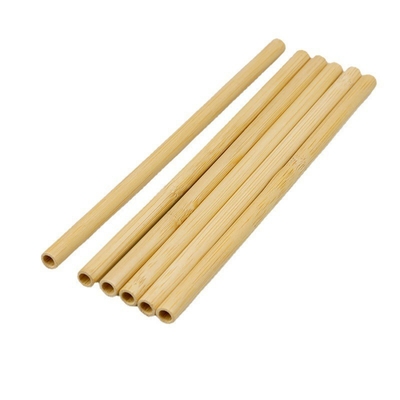Pajas de bambú ecológicas, solución de bebida sostenible, reutilizable y biodegradable