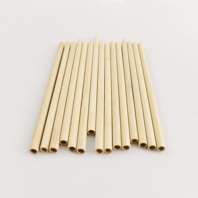 Pajas de bambú ecológicas, solución de bebida sostenible, reutilizable y biodegradable