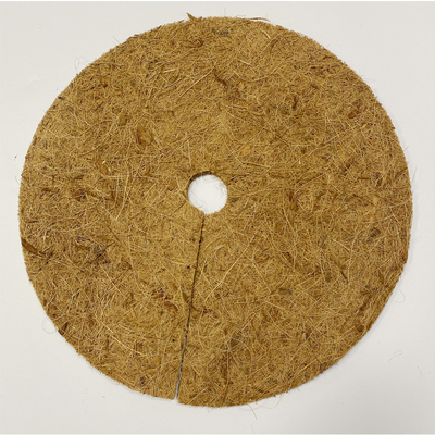 Fibra de coco Mulch anillo protector del árbol de coco alfombra para el disco cubierta de la planta alfombras de control de malezas
