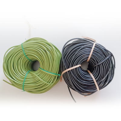 Línea hueca verde flexible para apoyar las bolsas de la planta para el hogar