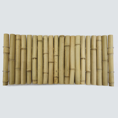 Valla de borde de bambú para bordear paisajes exteriores para la decoración del jardín