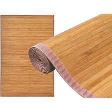Alfombra de puerta de bambú natural, respetuosa con el medio ambiente para uso interior/exterior