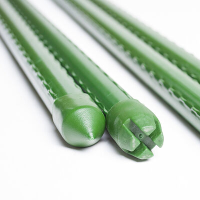 90cm L 8mm Diámetro de las plantas soporte de la caña de acero Nuevo diseño de plástico revestido de jardín trellis para invernaderos cómodos