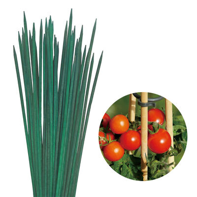 Bastones largos de bambú baratos para jardinería de plantas Bastones de flores de bambú para uso de plantas