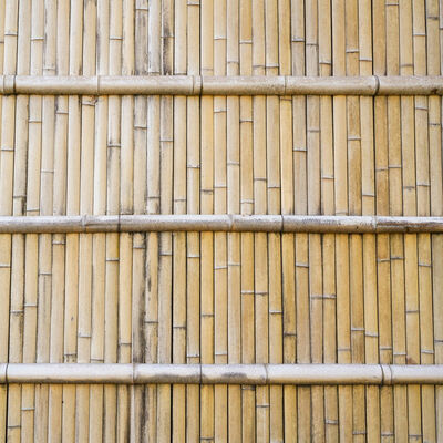 Rollo de pantalla de protección de privacidad duradero de vallas de bambú divididas para jardinería al aire libre y decoración de patio