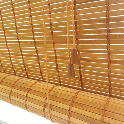 Natural Bamboo Roll Up Blinds Custom Sizes for Window Shades Outdoor Patio Sunscreen Curtains